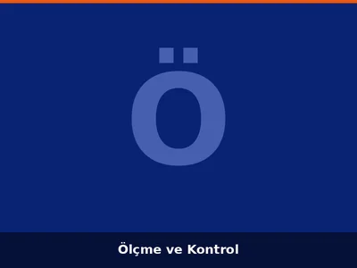 Ölçme ve Kontrol