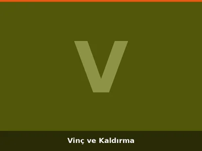 Vinç ve Kaldırma