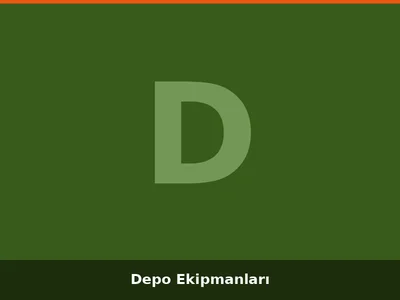 Depo Ekipmanları