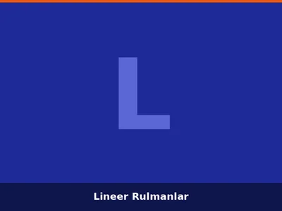 Lineer Rulmanlar