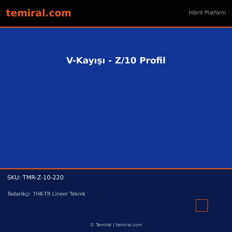 V-Kayışı - Z/10 Profil