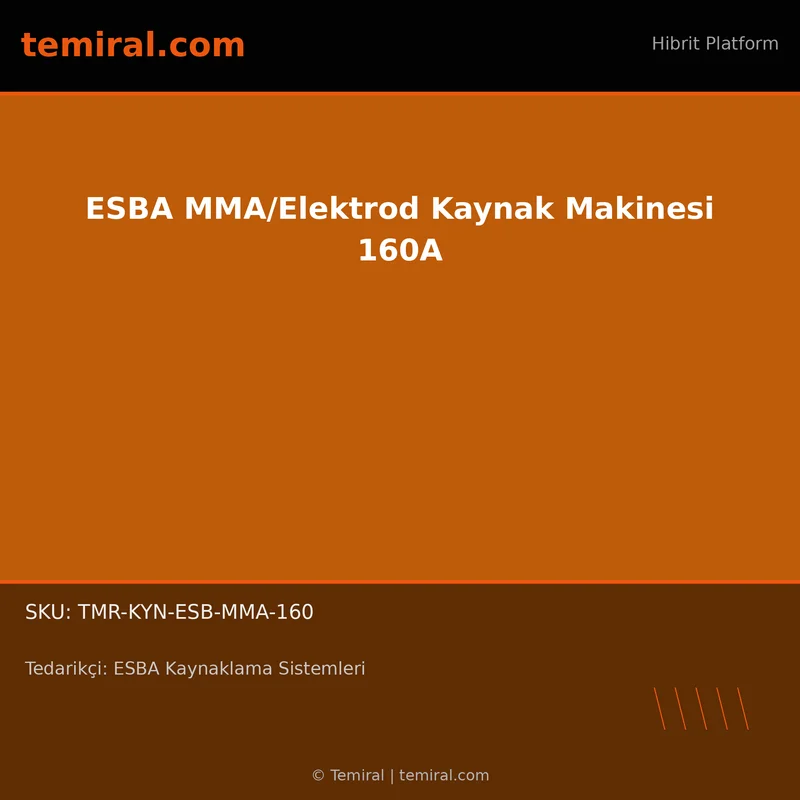 ESBA MMA/Elektrod Kaynak Makinesi 160A