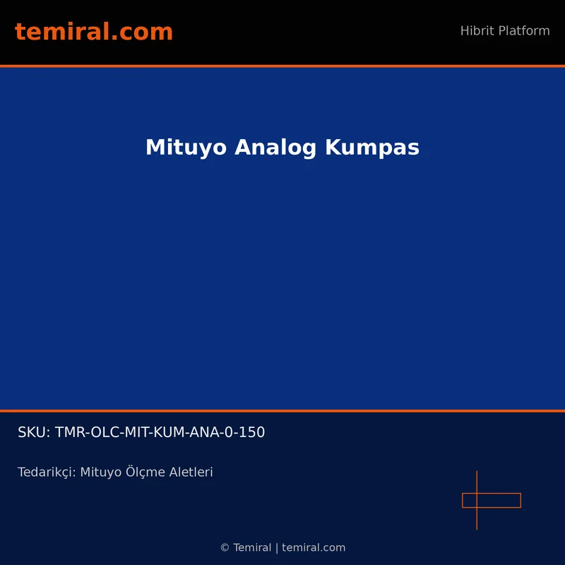 Mituyo Analog Kumpas