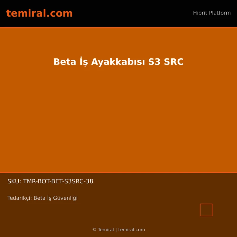 Beta İş Ayakkabısı S3 SRC