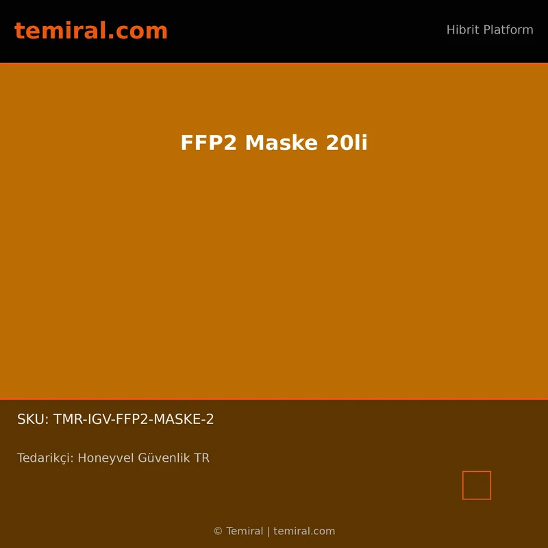 FFP2 Maske 20li