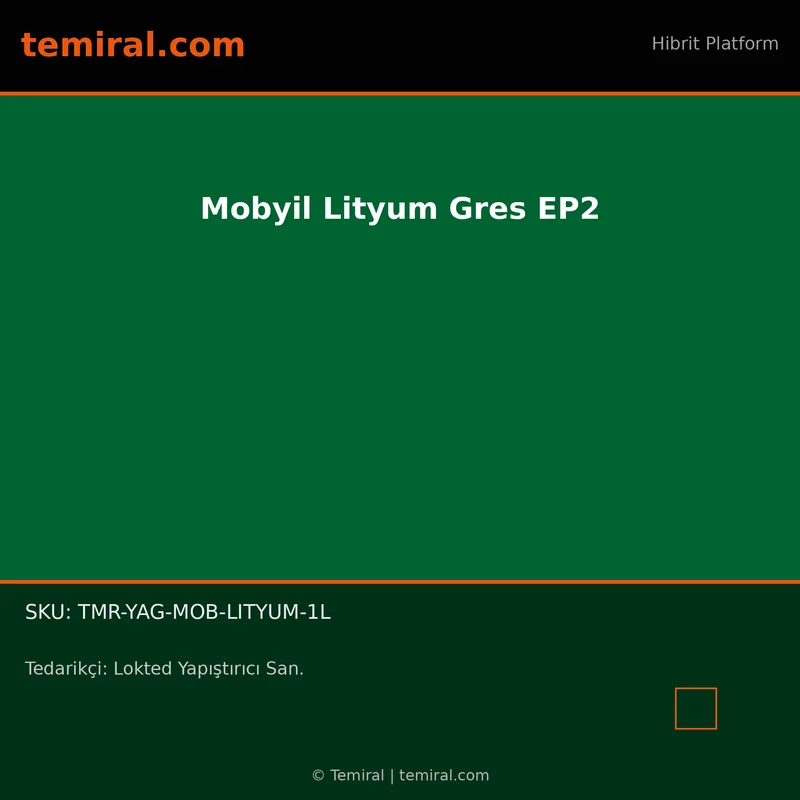 Mobyil Lityum Gres EP2