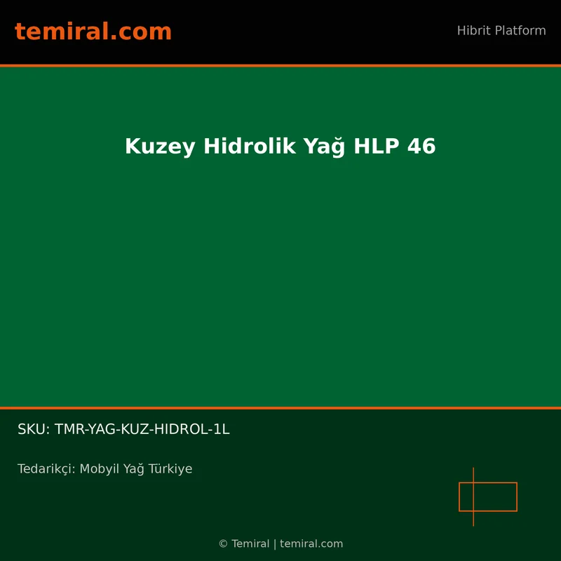 Kuzey Hidrolik Yağ HLP 46