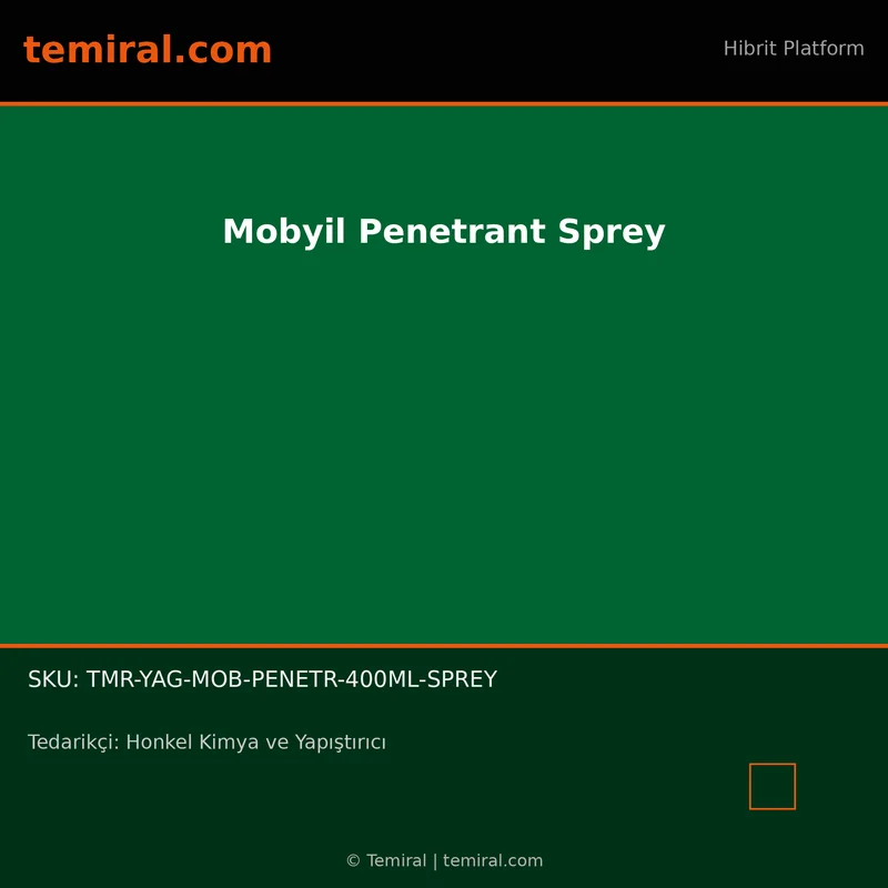 Mobyil Penetrant Sprey