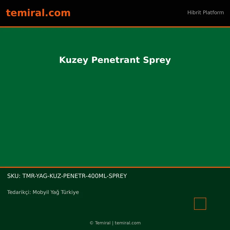 Kuzey Penetrant Sprey
