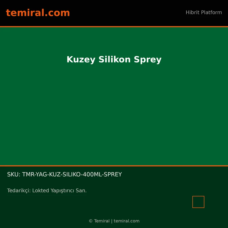 Kuzey Silikon Sprey