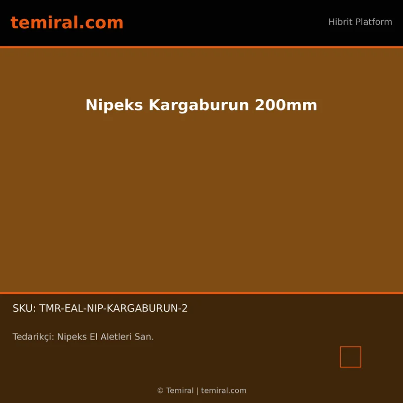 Nipeks Kargaburun 200mm