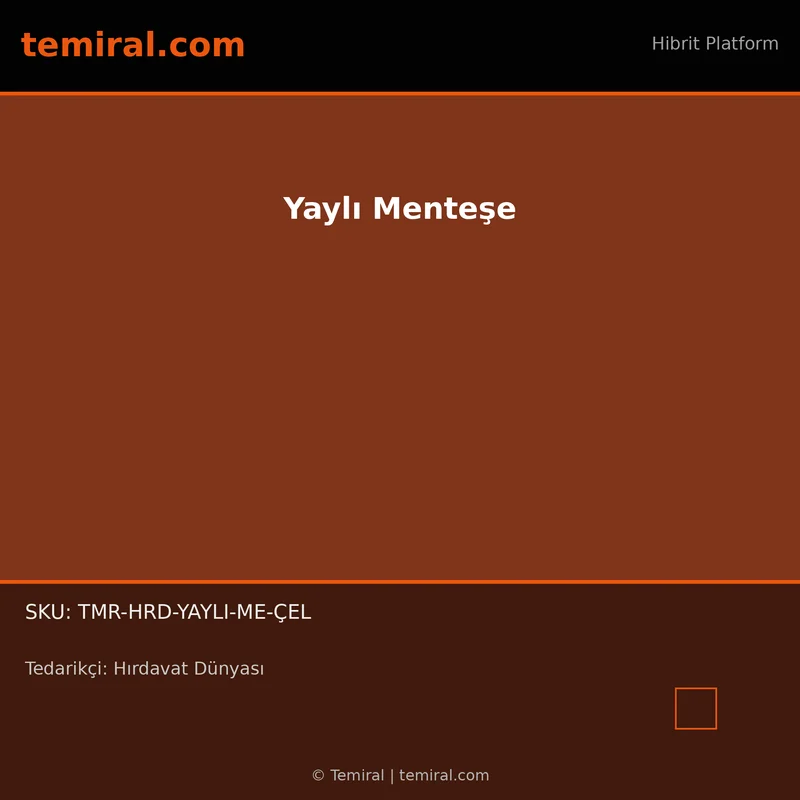 Yaylı Menteşe