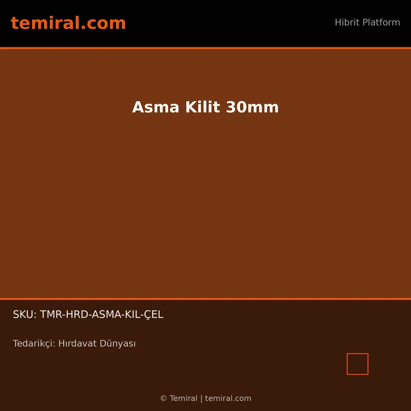 Asma Kilit 30mm