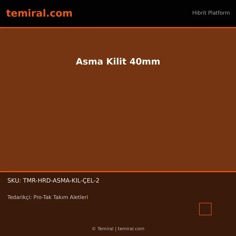 Asma Kilit 40mm