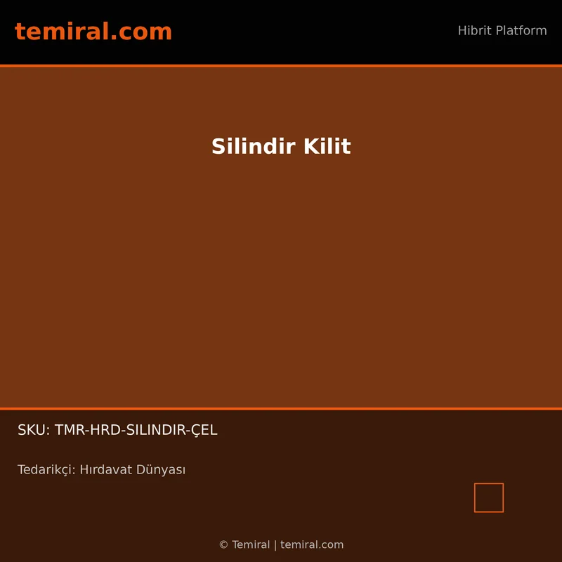 Silindir Kilit