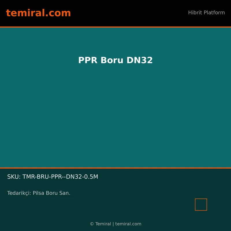 PPR Boru DN32
