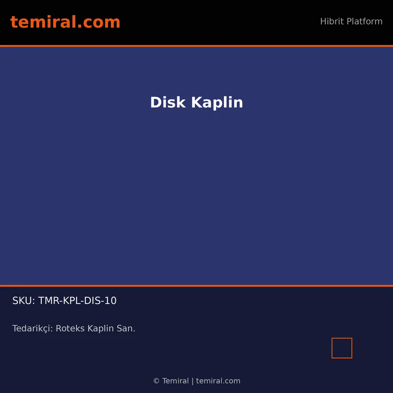 Disk Kaplin