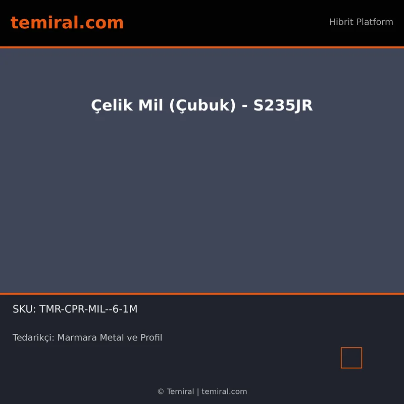 Çelik Mil (Çubuk) - S235JR
